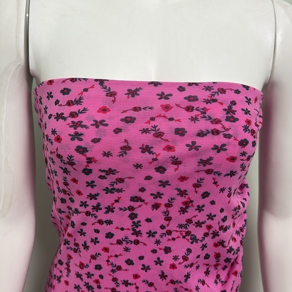 Diane von Furstenberg Strapless Floral Dress Small - Picture 2 of 7